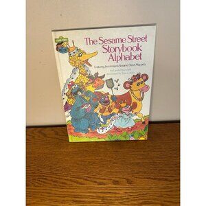 The Sesame Street Storybook Alphabet, 1980 Hardcover by Linda Hayward, Vintage
